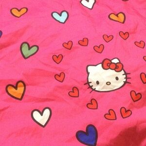 Hello Kitty Pink Heart Fitted sheet . Full Sz